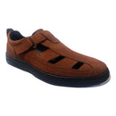 K12 صندل رجالي جلد طبيعي بنعل خفيف كود